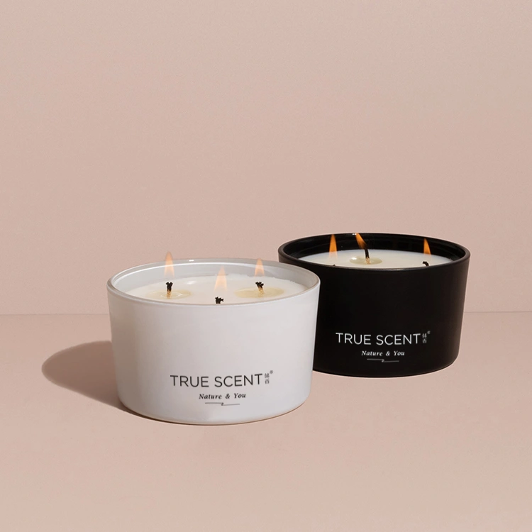 three wick soy candles