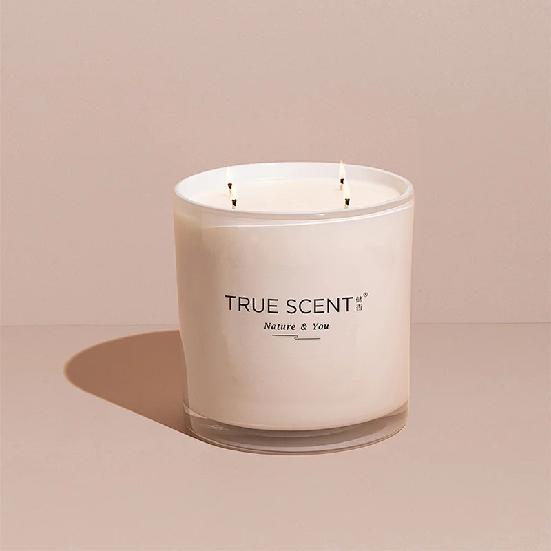 three wick soy candles