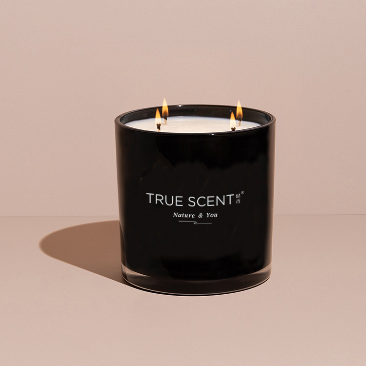 3 wick scented candle