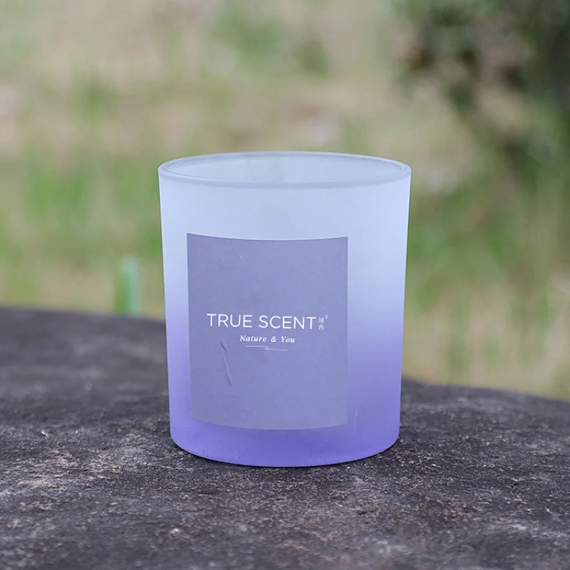 round candle jar