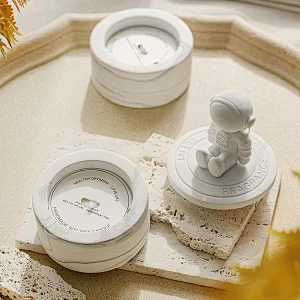 stone candle jar