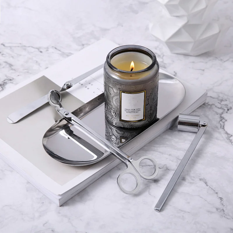 luxury glass candle jars