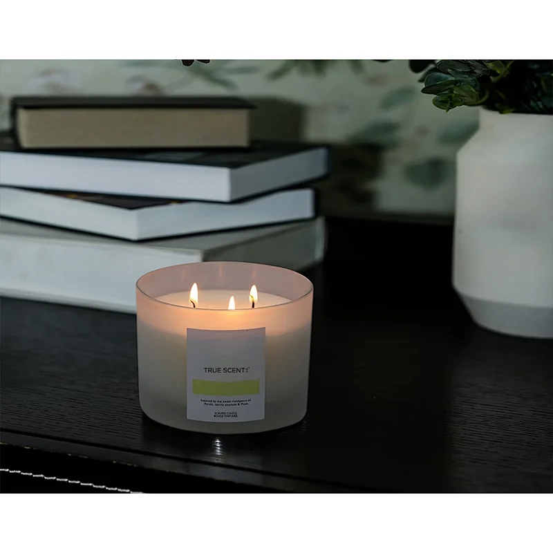 3 wick candles
