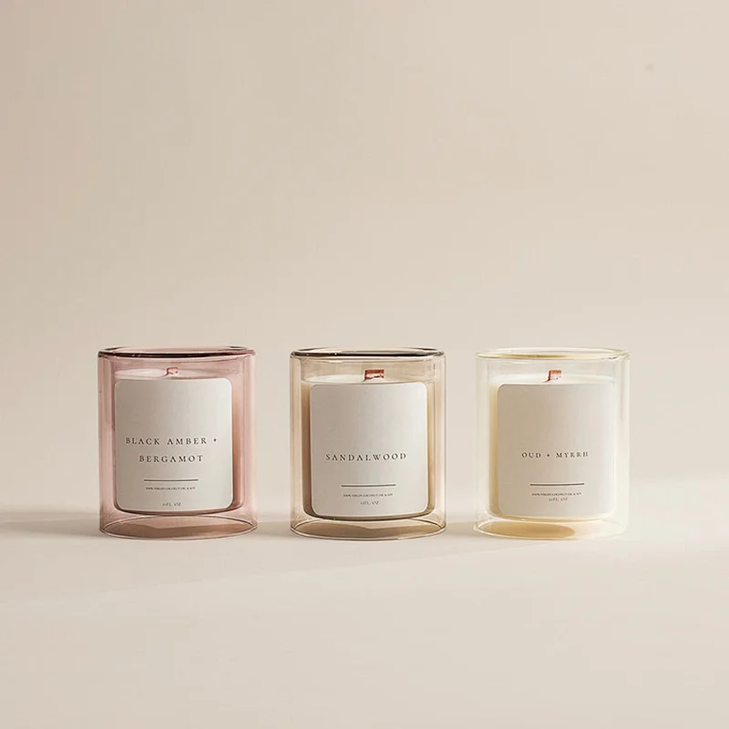 peppermint scented candles