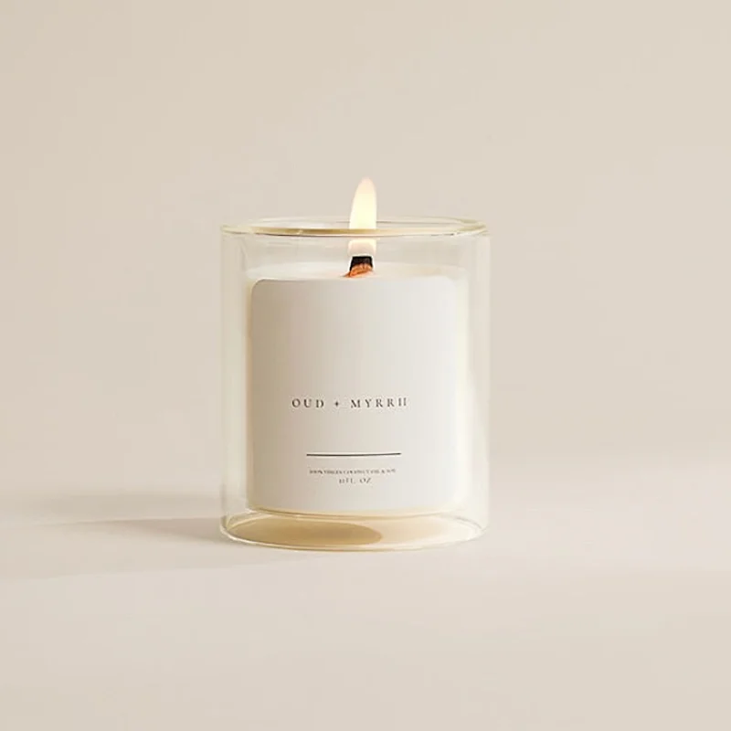 peppermint scented candles