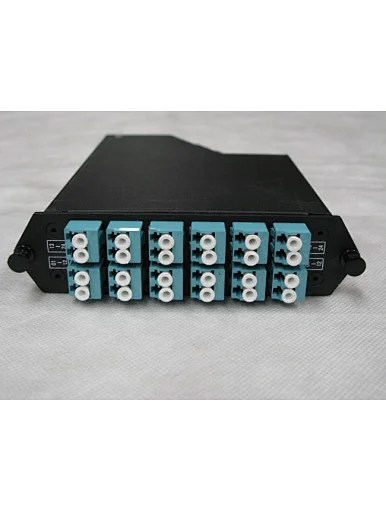 24 Core MTP MPO Fiber Optic Plug-N-Play Cassettes