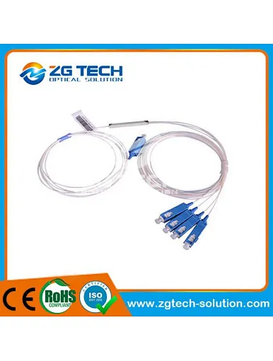 Blockless 1x4 PLC Splitter