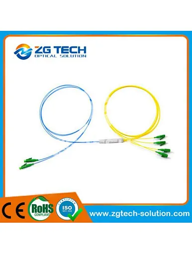 Blockless 2x4 PLC Splitter