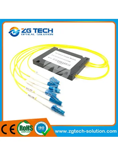 Single Mode Single Fusion 1X4 Coupler