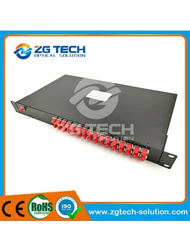 1U 19 Inch Rack Mounted 1x32 PLC Splitter