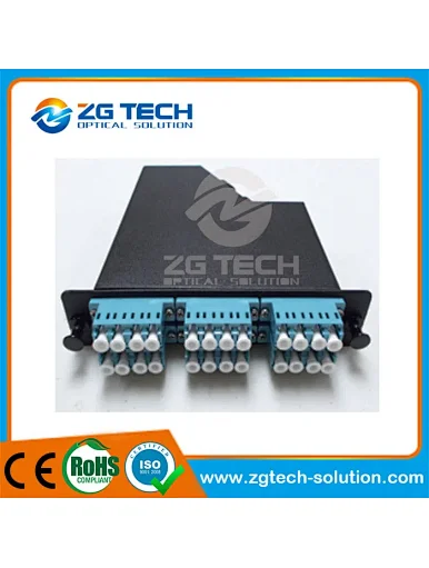 24 Core MTP MPO Fiber Optic Plug-N-Play Cassettes