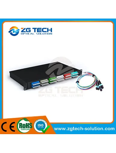 1U 19 Inch Rack Mount MPO Cassette Holder