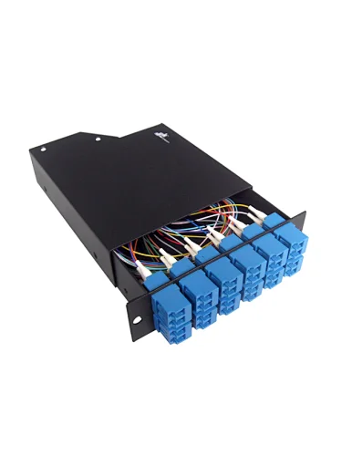24 Core MTP MPO Fiber Optic Plug-N-Play Cassettes