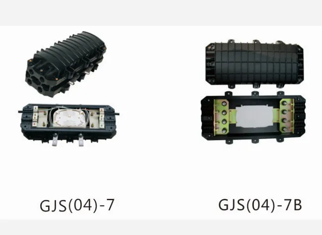 Four In And Four Out Horizontal Type Splice Closure