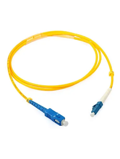 Single Mode 9125um Fiber Optic Patch Cord