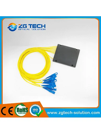 1x8 fiber optic splitter box