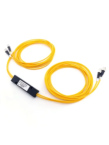 Single mode dual window 1x2 or 2x2 Coupler