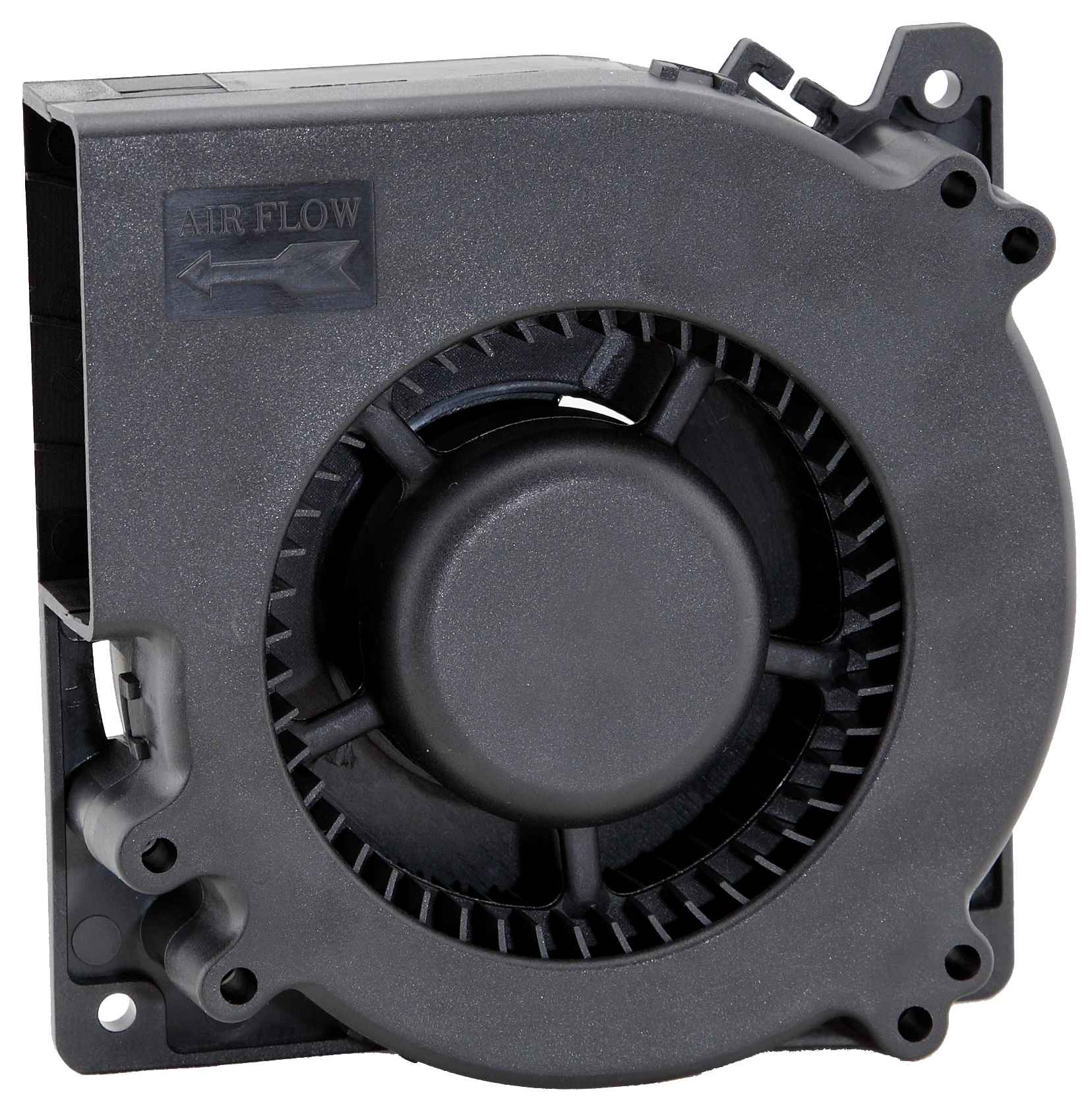 What is the reason for the slow cooling fan speed?