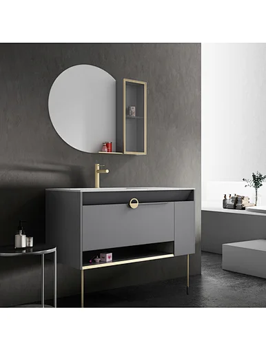 Simple Fashion Style Cabinet Toilet Furniture, Plywood floor standing Vanity Units, Low price bathroom vanities, bathroom vanities Plywood floor standing
