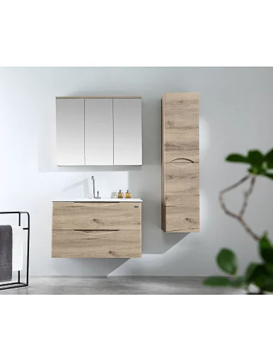 PVC membrane Bathroom Cabinet,Bathroom Storage Cabinet,bath Vanity Low Price,waterproof furniture customize,bathroom vanity set for sale