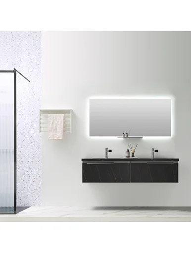 corner bathroom vanity with sink