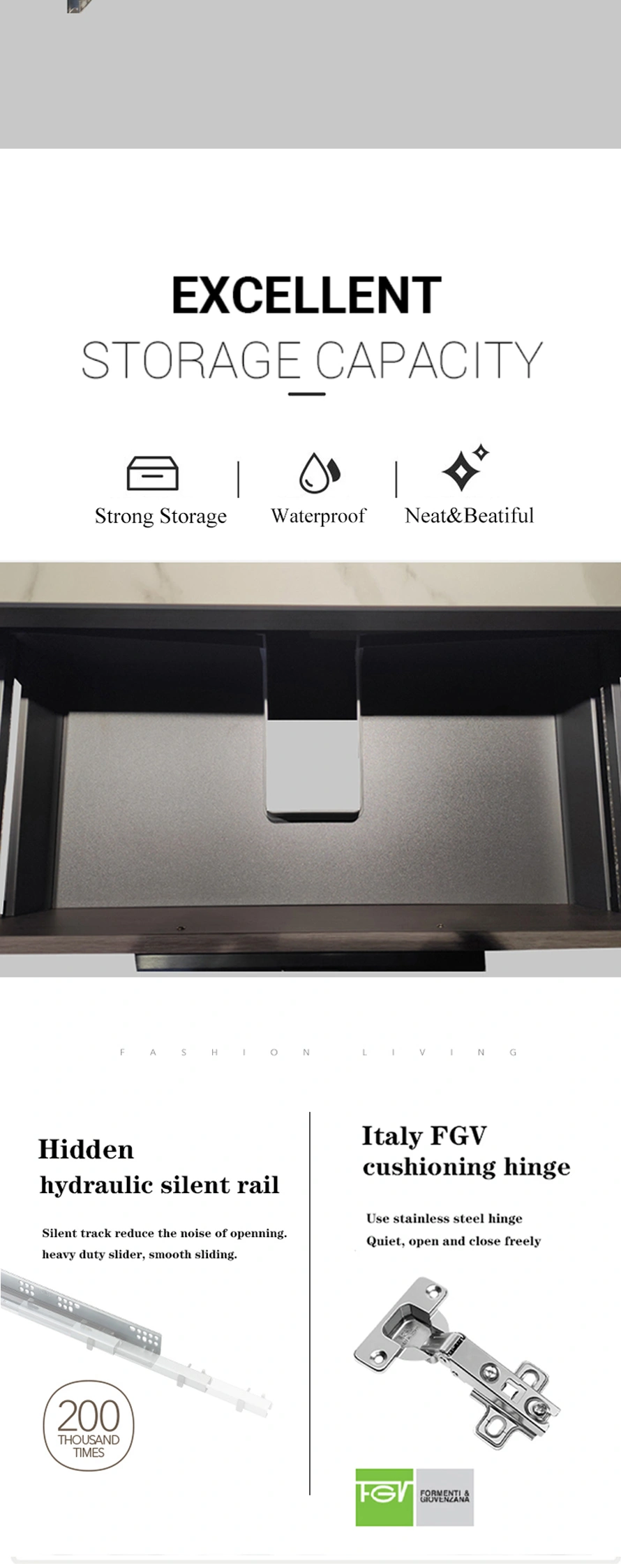 LED mirror cabinet with storage Fame European style bathroom furnitures bathroom vanities wall mounted plywood washroom modern bathroom vanities Wall mounted cabinets with LED mirror cabinet LED mirror cabinet low price