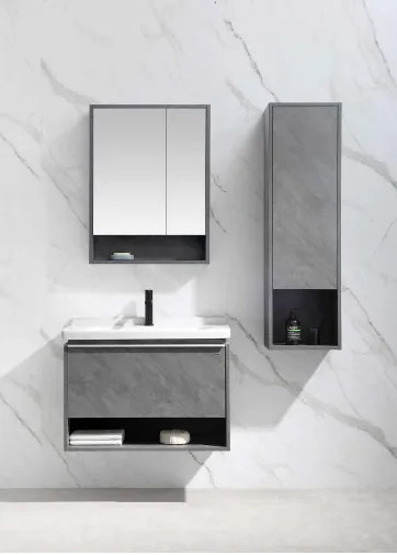 Custom modular bathroom cabinet wooden vanity