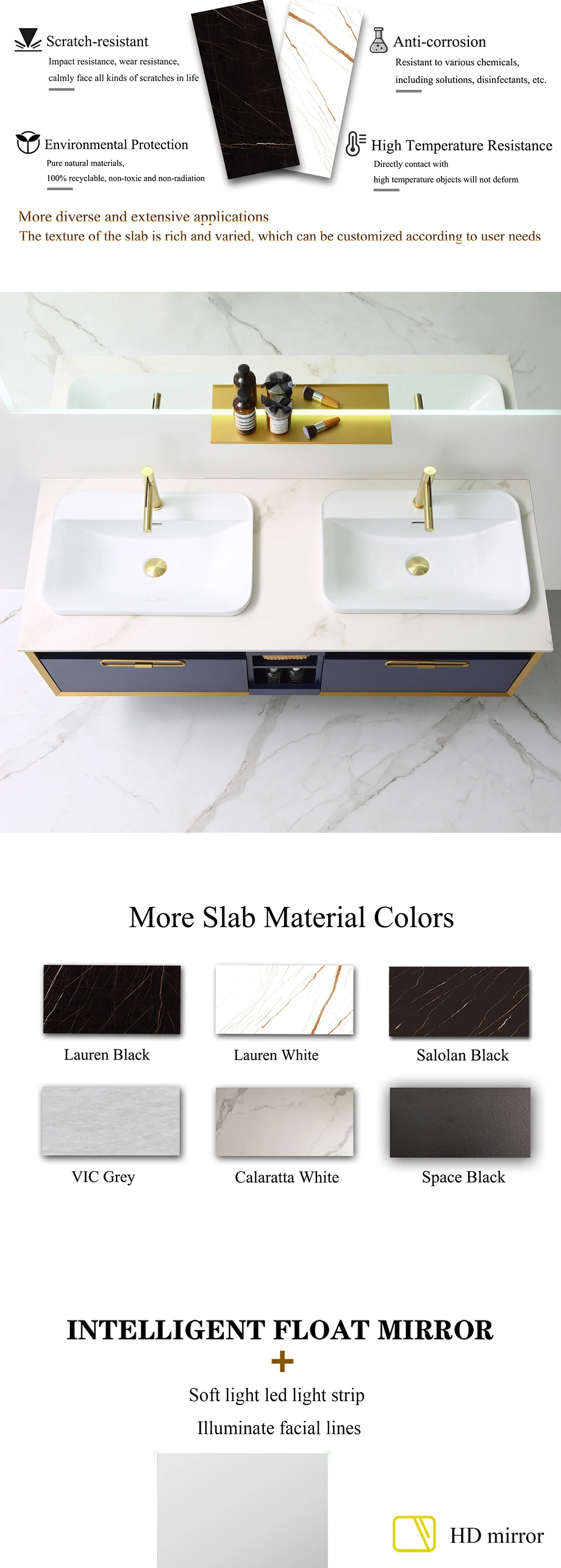 Trendy luxury navy blue bathroom cabinet unit,best bathroom cabinet 2022 wall mounted bathroom cabinet modern bathroom vanity for sale top bathroom cabinet brand sanitaryware company