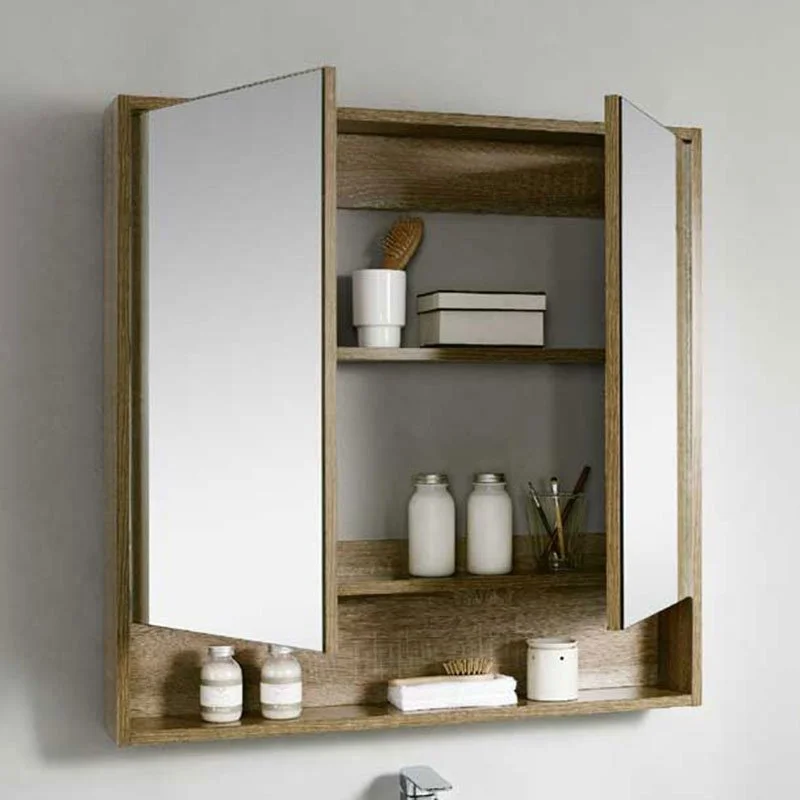 Cheap Price wood Floating bathroom cabinet Wall-hung-Cabinets