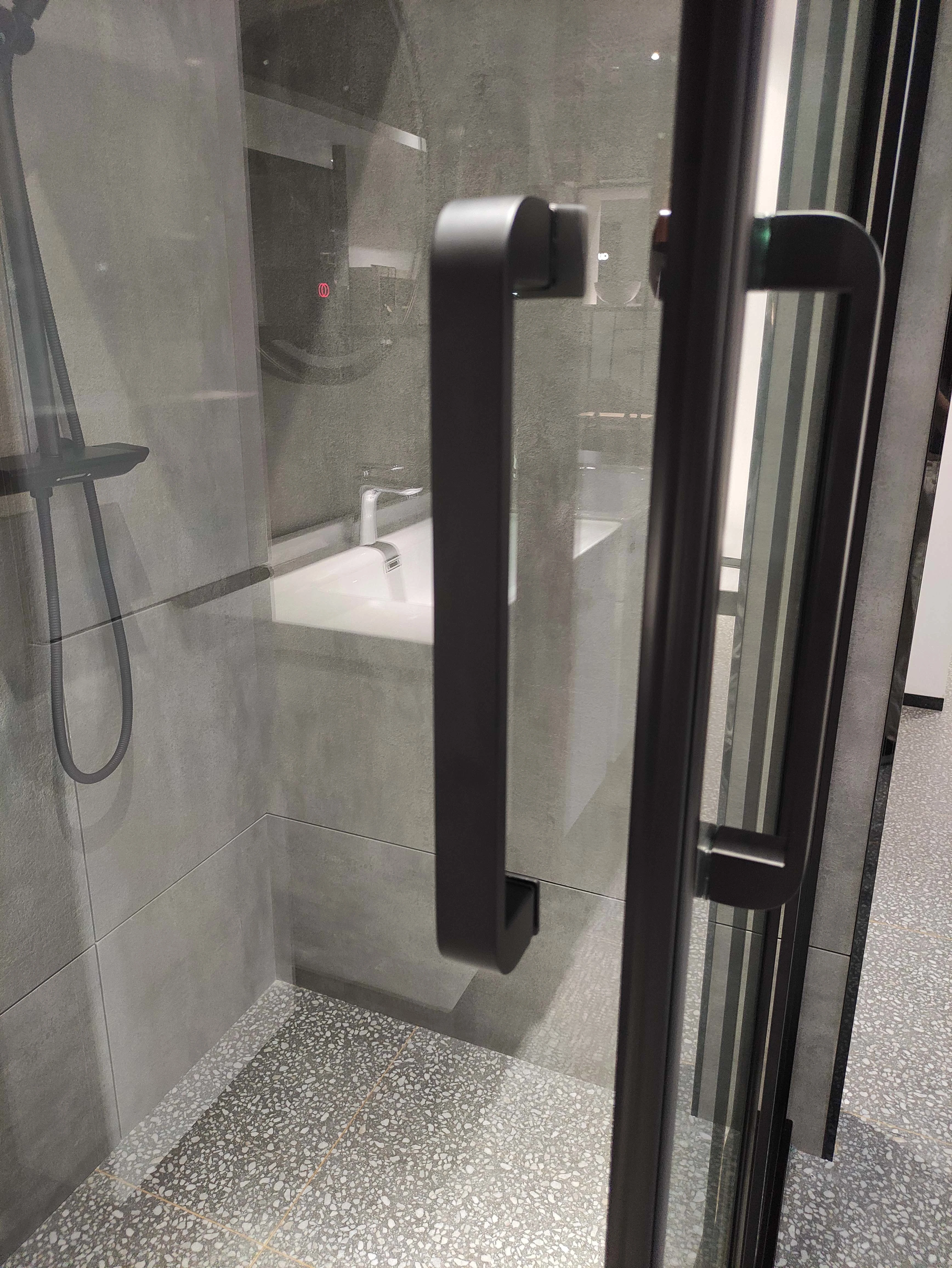 Corner Quadrant Shower Cabinet Bathroom Sliding Tempered Glass Room with durable accessories