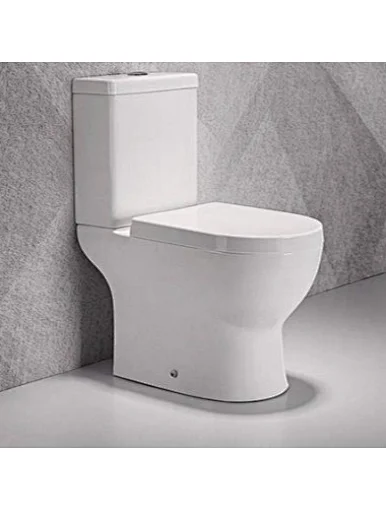 Factory Sale European Standard Water Saving Bathroom Two Piece Ceramic Wc Set Toilet