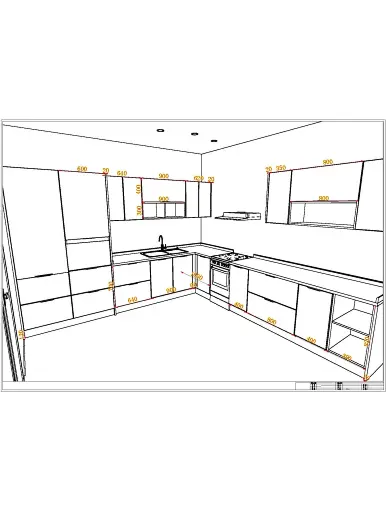 New Model Complete Kitchen Cabinet Set For Modern Furniture Design