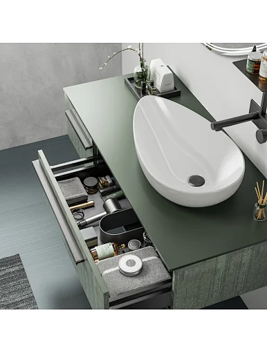 bathroom cabinet with under sink