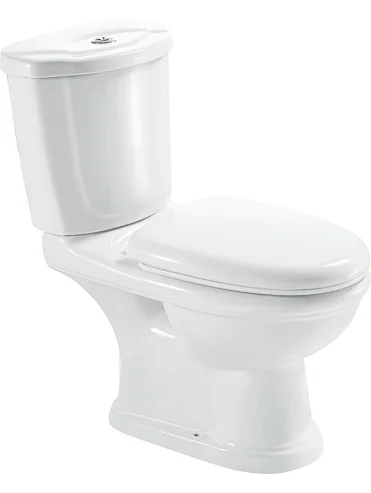 Ceramic washdown close-couched closet two piece toilet WC-814 Series