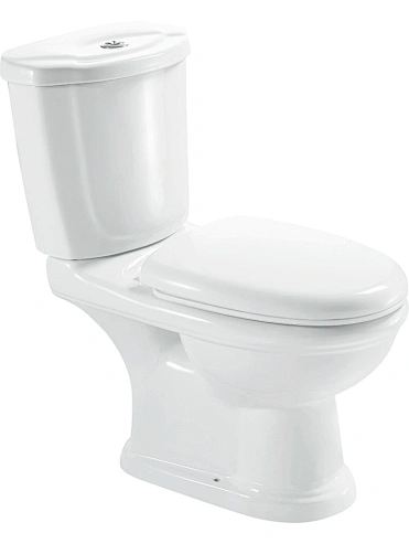 Ceramic washdown close-couched closet two piece toilet WC-814 Series