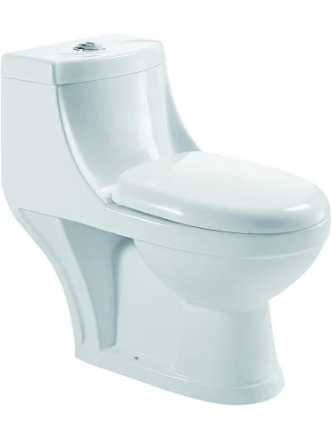 Economic popular bathroom  sanitary ware toilet one piece washdown wc toilet -5527 Series