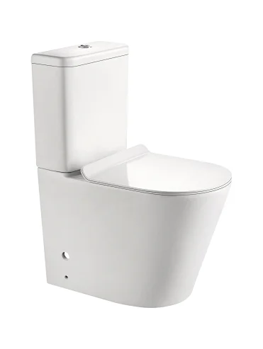Wholesale bathroom sanitary ware washdown 2 piece white color toilet -866 Series
