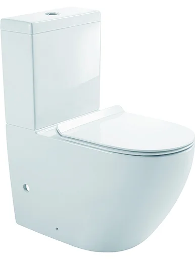 High quality ceramic human toilet western style  flushing two pieces