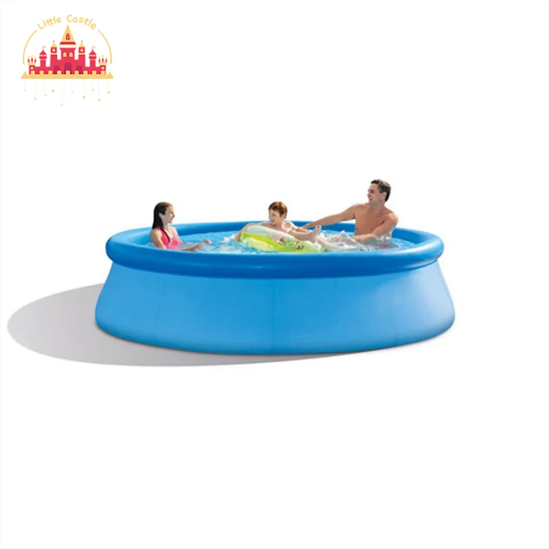 Large Outdoor Above Ground Pool Portable Inflatable Round Pool for Adults and Toddler P21A026