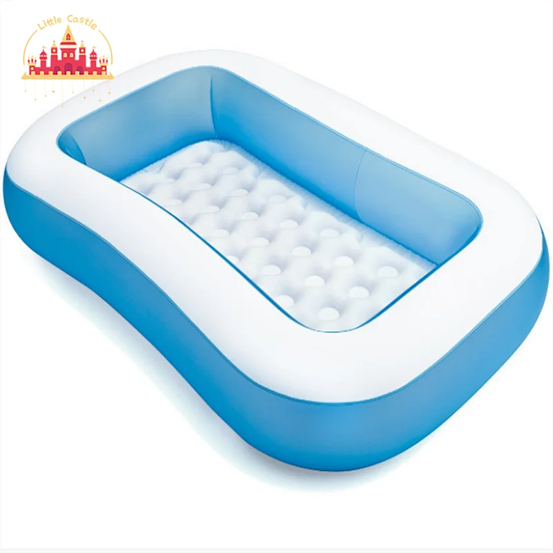Premium Quality Blue Color Inflatable Rectangular Pool for Baby P21A012