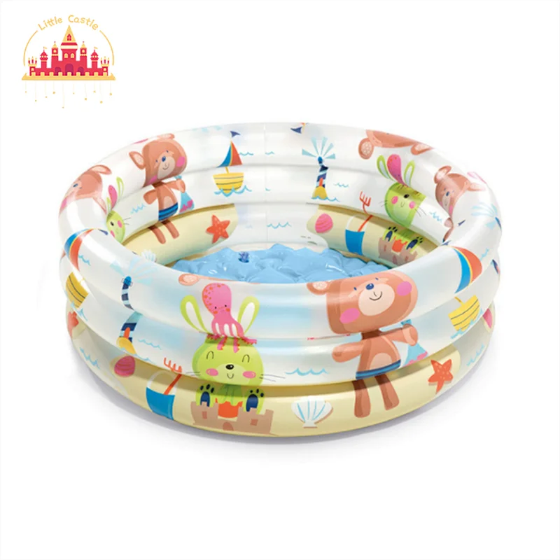 Small Cartoon Marine Animal Style Portable Inflatable Baby Pool P21A030