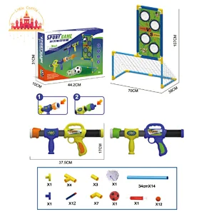 New Arrival Squid Game Theme Plastic Soft Bullet Shooting Gun Toy With 2 Target For Kids SL01A049