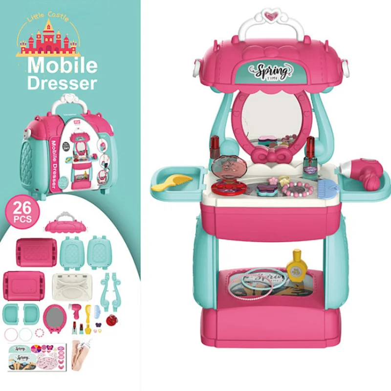 Safety Role Play Children Portable Plastic Tool Basket Toy for Toddler SL10D034