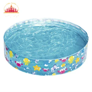 Mini portable swimming center inflatable kids pool with slide P21A042