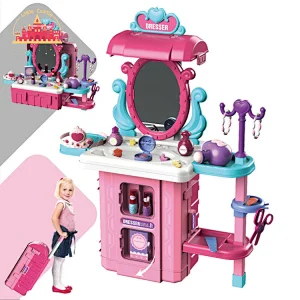 High Quality Plastic Doctor Trolley Case Toy Pretend Play Storage Box Doctor Toys Set for Kids SL10D069