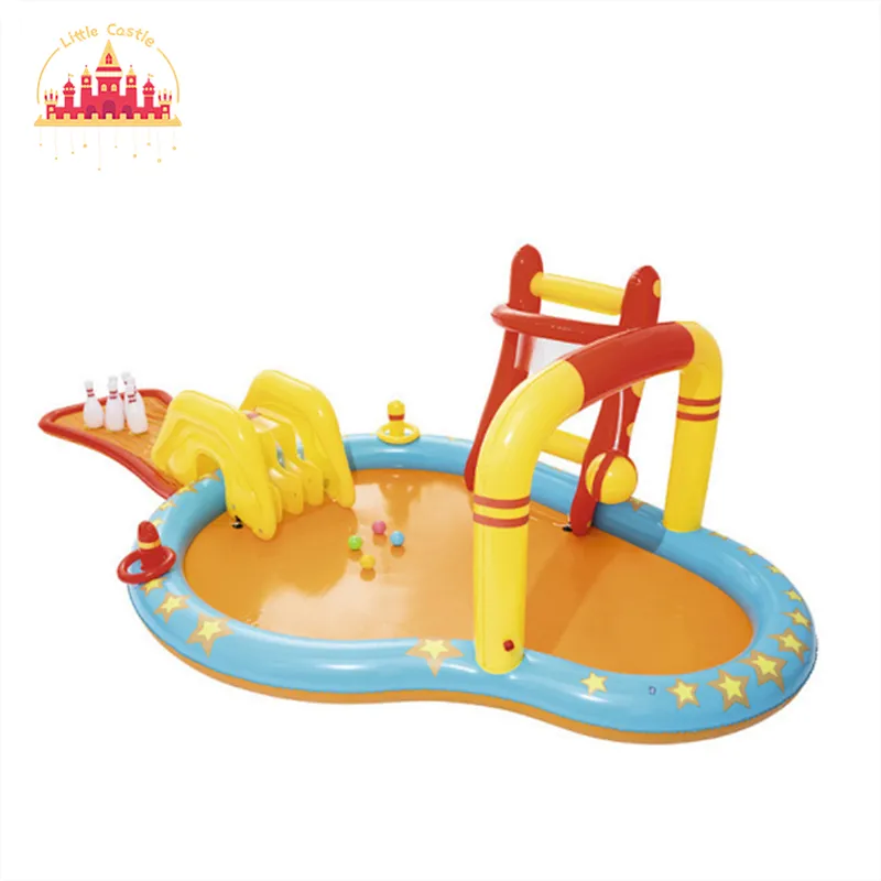 Kids cartoon PVC swimming pool portable inflatable unicorn floats P21A038