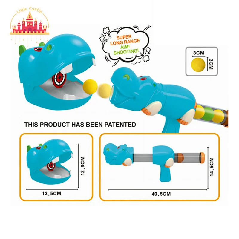 Hot Sale Soft Bullet Ball Gun Game Plastic Animal Shooting Gun Toy For Kids SL01A013