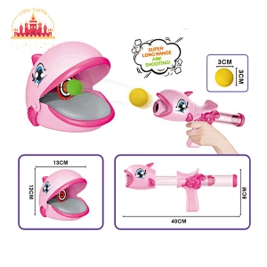 Hot Sale Soft Bullet Ball Gun Game Plastic Animal Shooting Gun Toy For Kids SL01A013