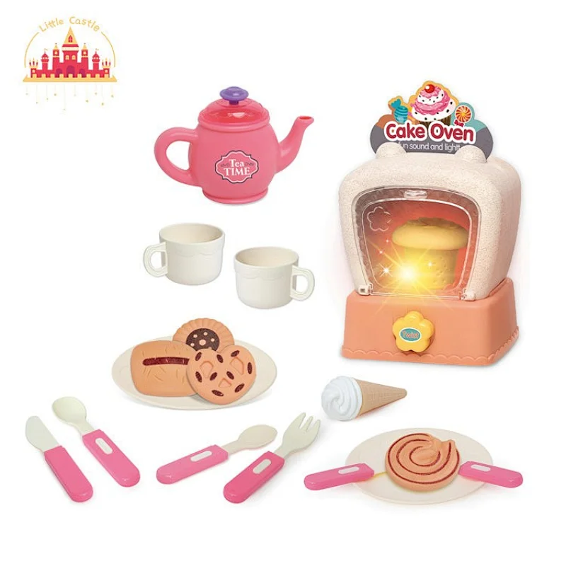 Funny Simulation Fast Food Play Set Toys Plastic Pretending Hot Dog Restaurant For Kids SL10D447