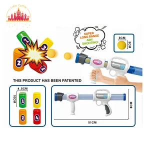 Air Elastic Soft Bullet Gun Toy Plastic Shooting Gun Toy With 11 Pieces EVA Balls SL01A021